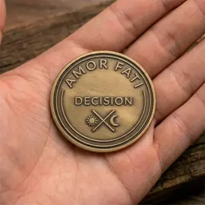 Moneda de Amor fati para la toma de decisiones . Habiora.